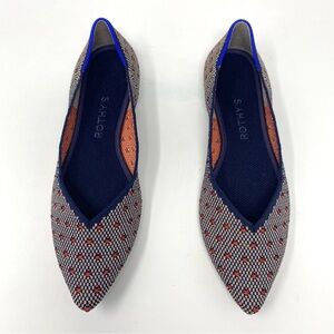 Rothy’s The Point Flats in Retired Coral Dot
